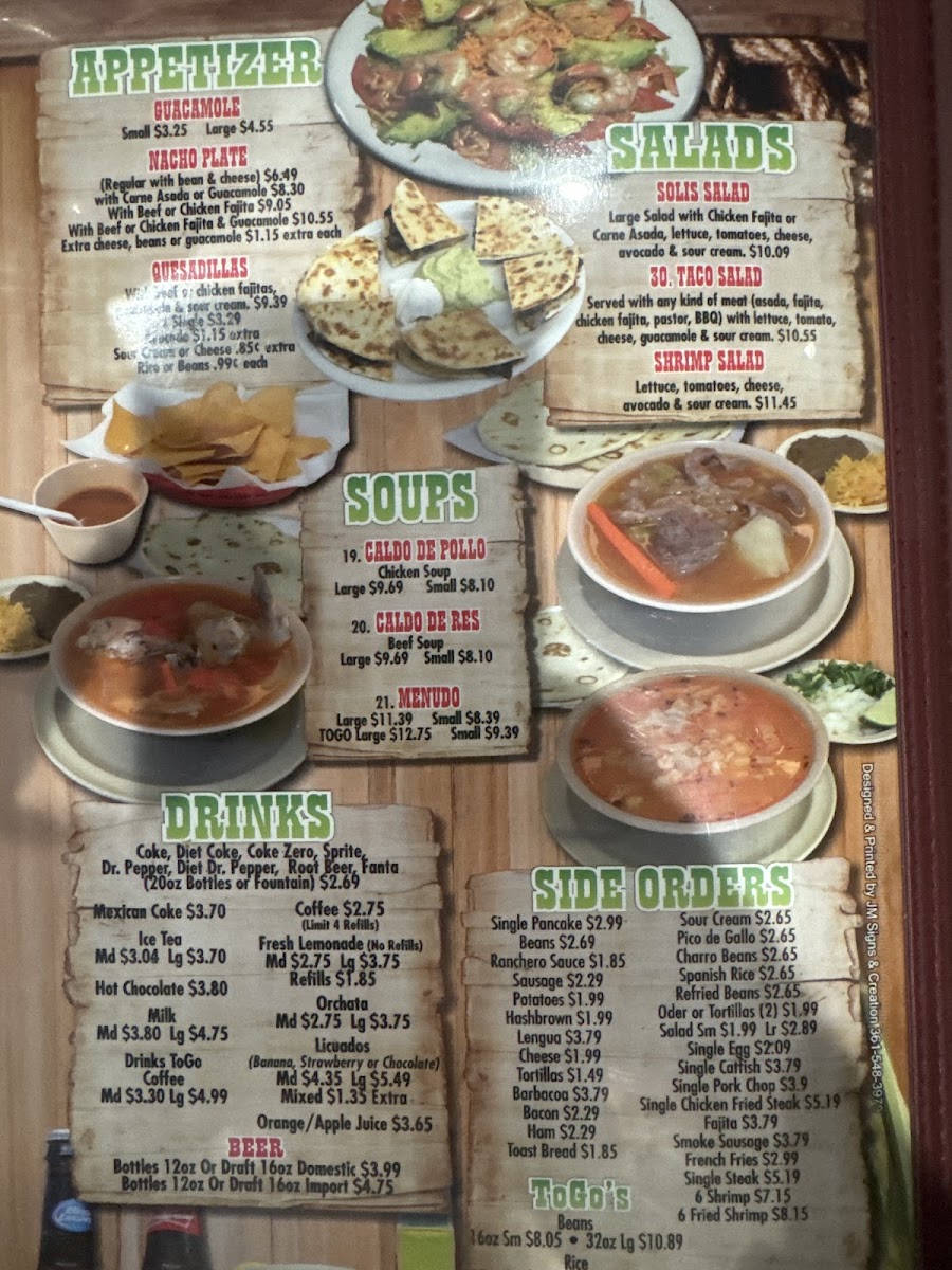 Hermanos Solis Restaurant #1 Menu - Image 6